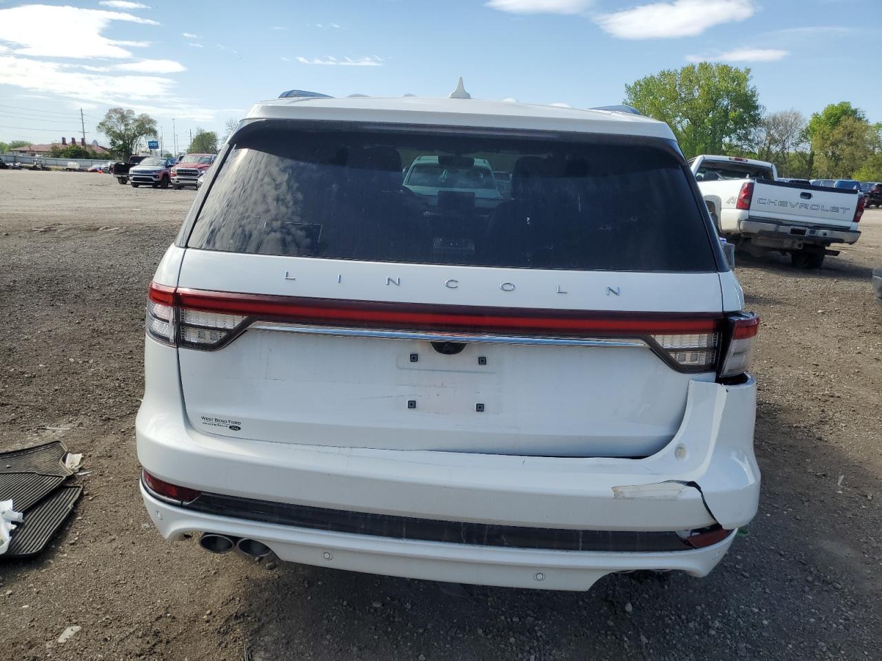 2022 Lincoln Aviator Reserve VIN: 5LM5J7XC2NGL14736 Lot: 54903515