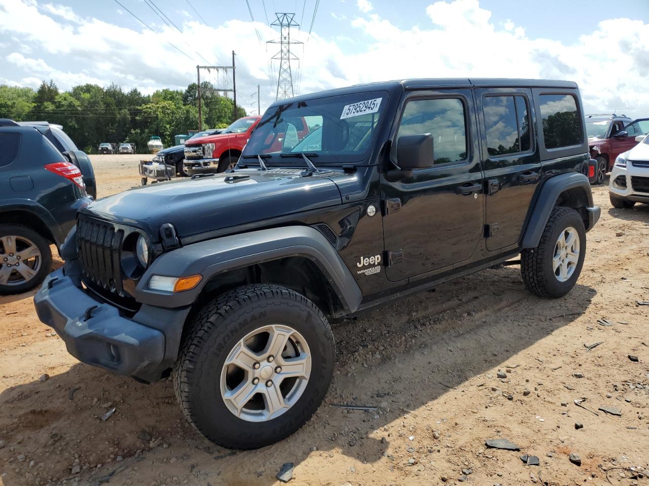 2019 Jeep Wrangler Unlimited Sport zu verkaufen in China Grove, NC - Side