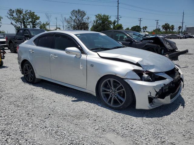 Sedans LEXUS IS 2012 Srebrny