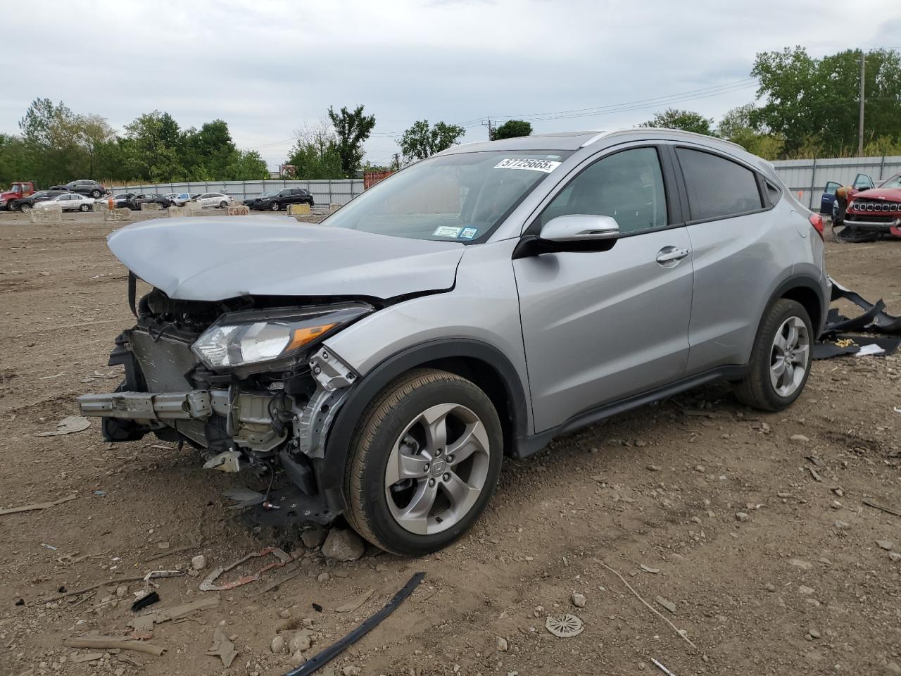 2017 Honda Hr-V Exl იყიდება Chicago Heights-ში, IL - Front End