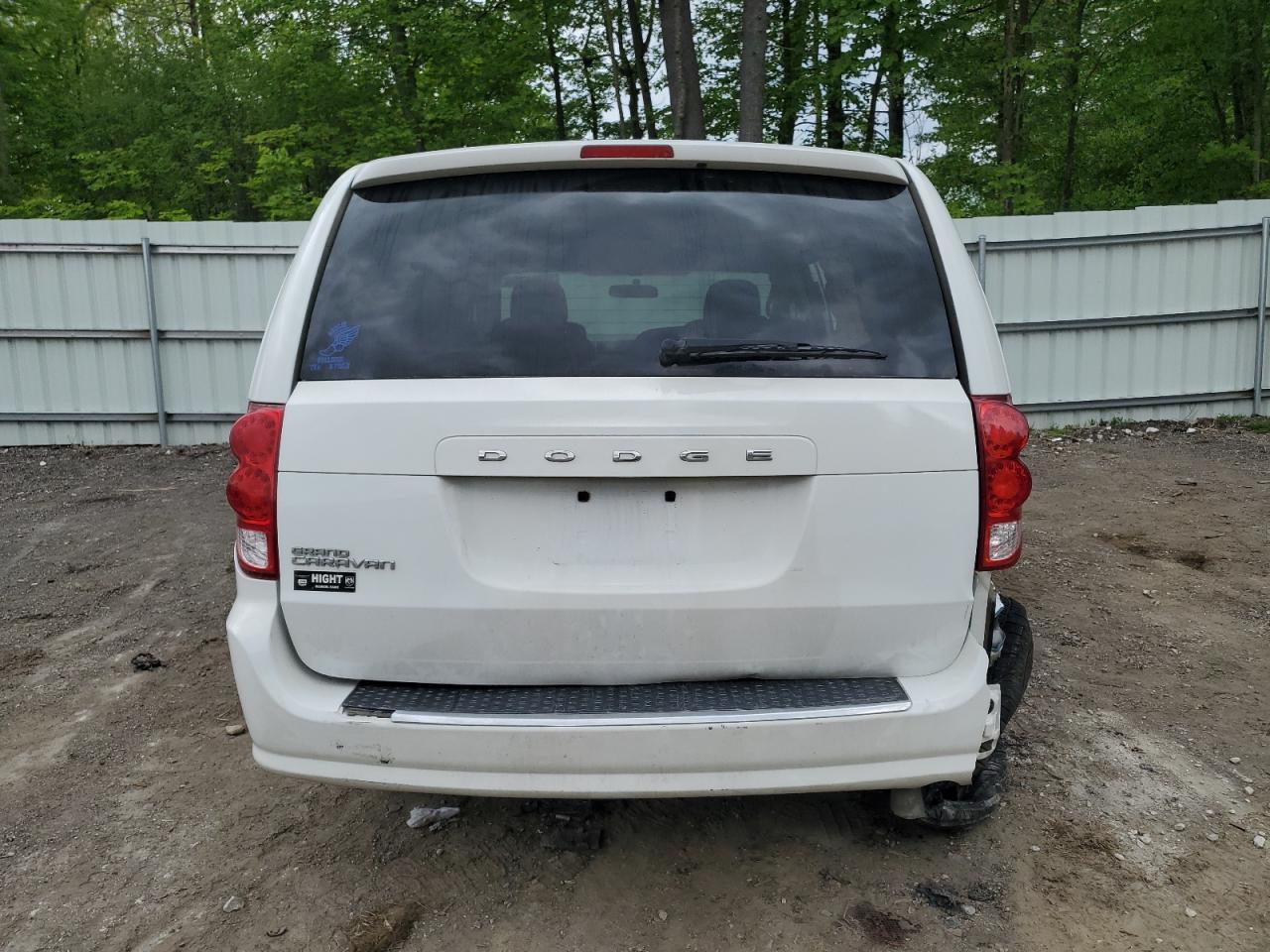 2016 Dodge Grand Caravan Se VIN: 2C4RDGBG4GR243227 Lot: 58951765