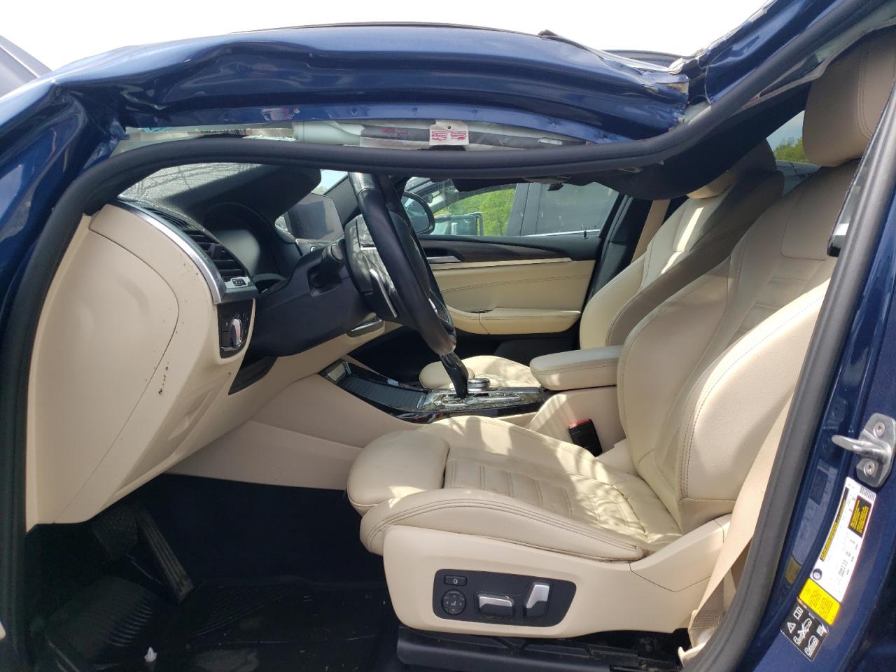 2020 BMW X3 xDrive30I VIN: 5UXTY5C02L9B77570 Lot: 56756895