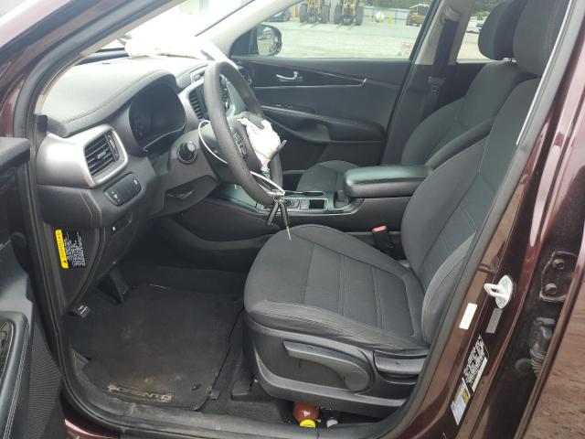  KIA SORENTO 2016 Бордовый