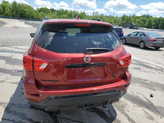  NISSAN PATHFINDER 2020 Красный