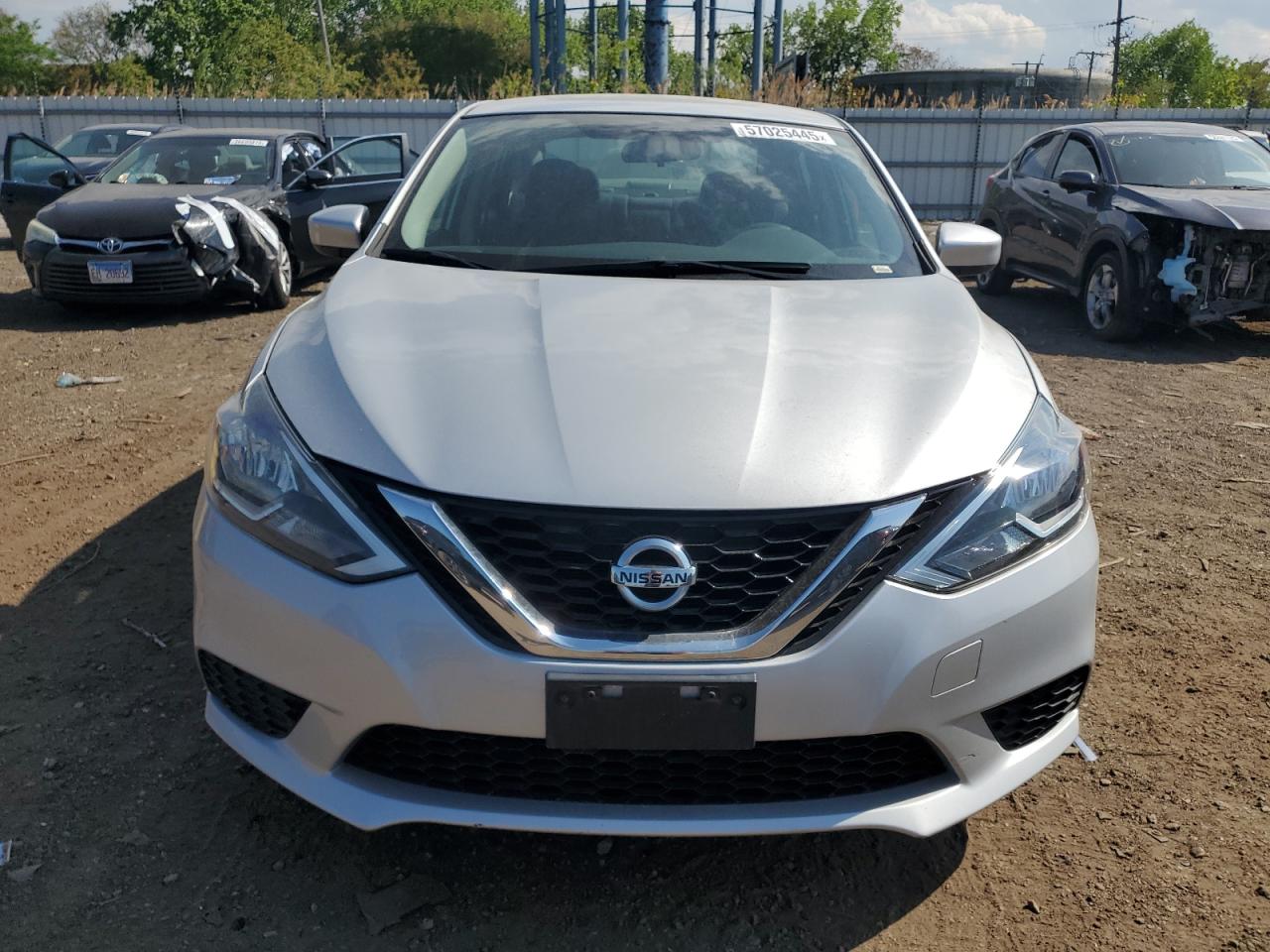 2017 Nissan Sentra S VIN: 3N1AB7AP3HY282867 Lot: 57025445