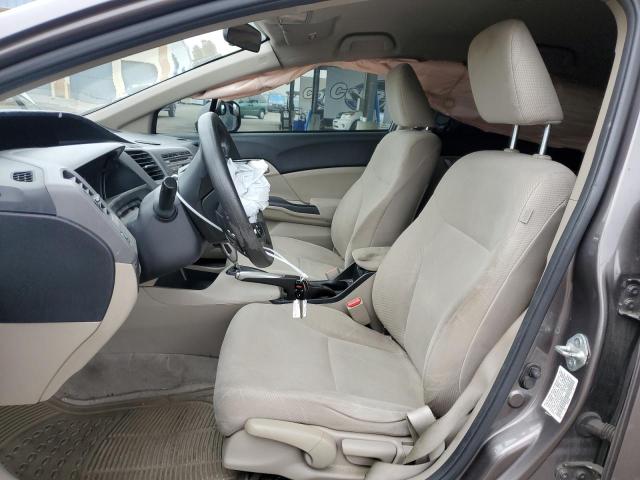  HONDA CIVIC 2012 Gray