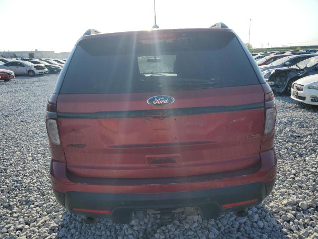  FORD EXPLORER 2014 Красный