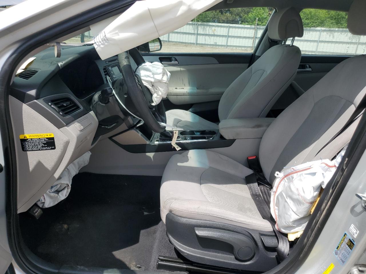 2017 Hyundai Sonata Se VIN: 5NPE24AF1HH455352 Lot: 58769495