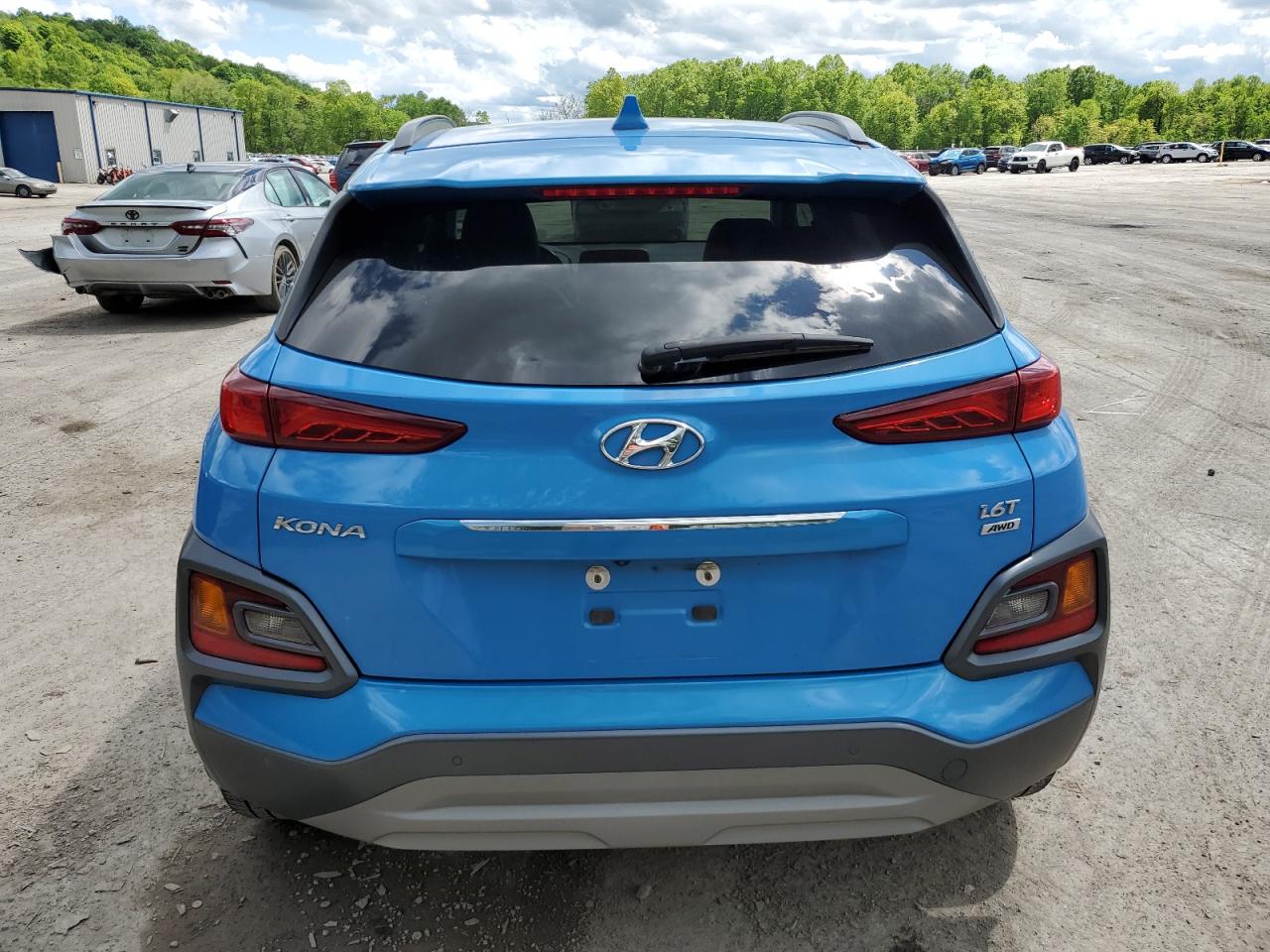 2019 Hyundai Kona Ultimate VIN: KM8K5CA57KU386543 Lot: 57031595