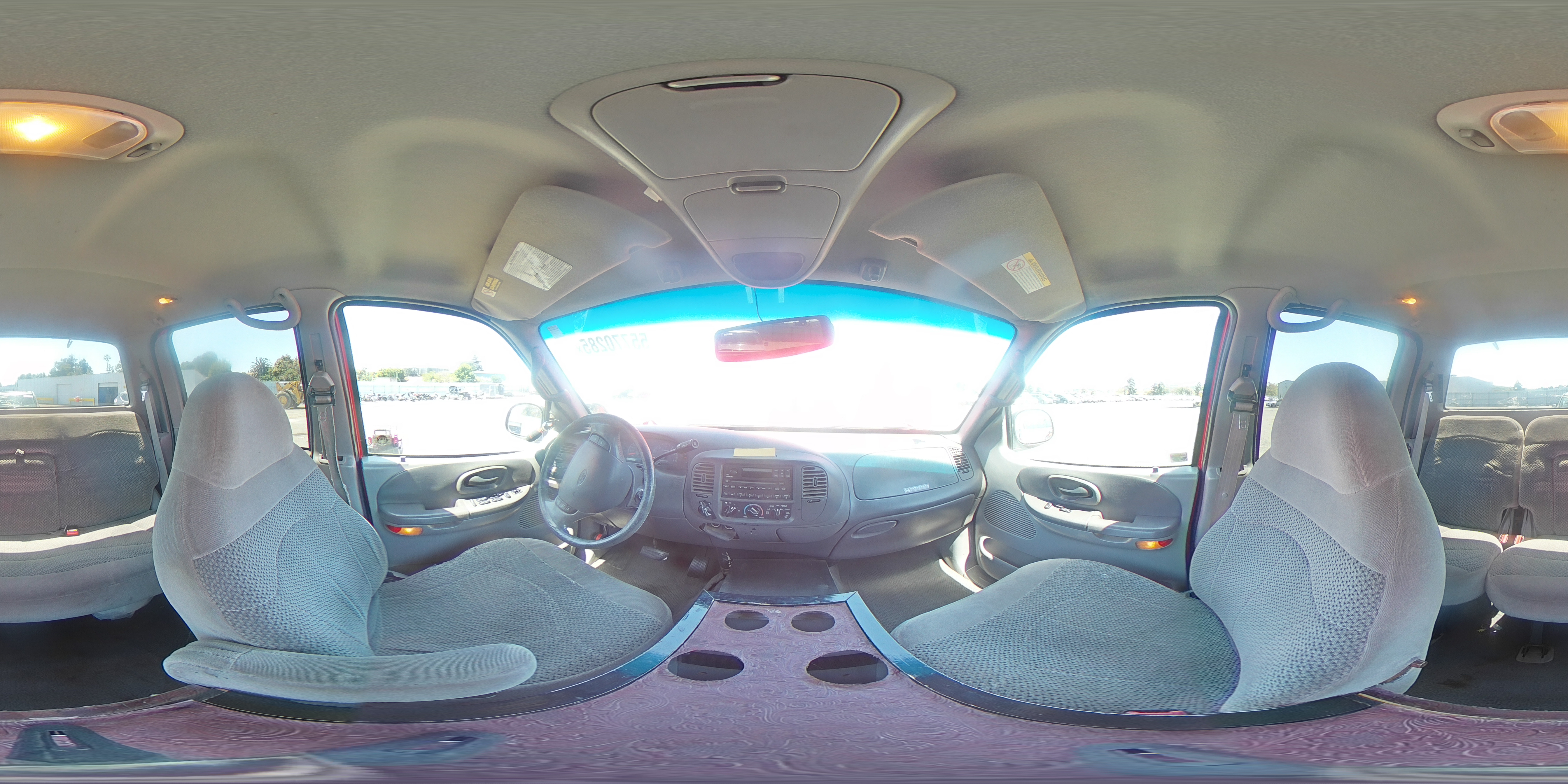 2001 Ford F150 Supercrew VIN: 1FTRW08L91KF46743 Lot: 55770285