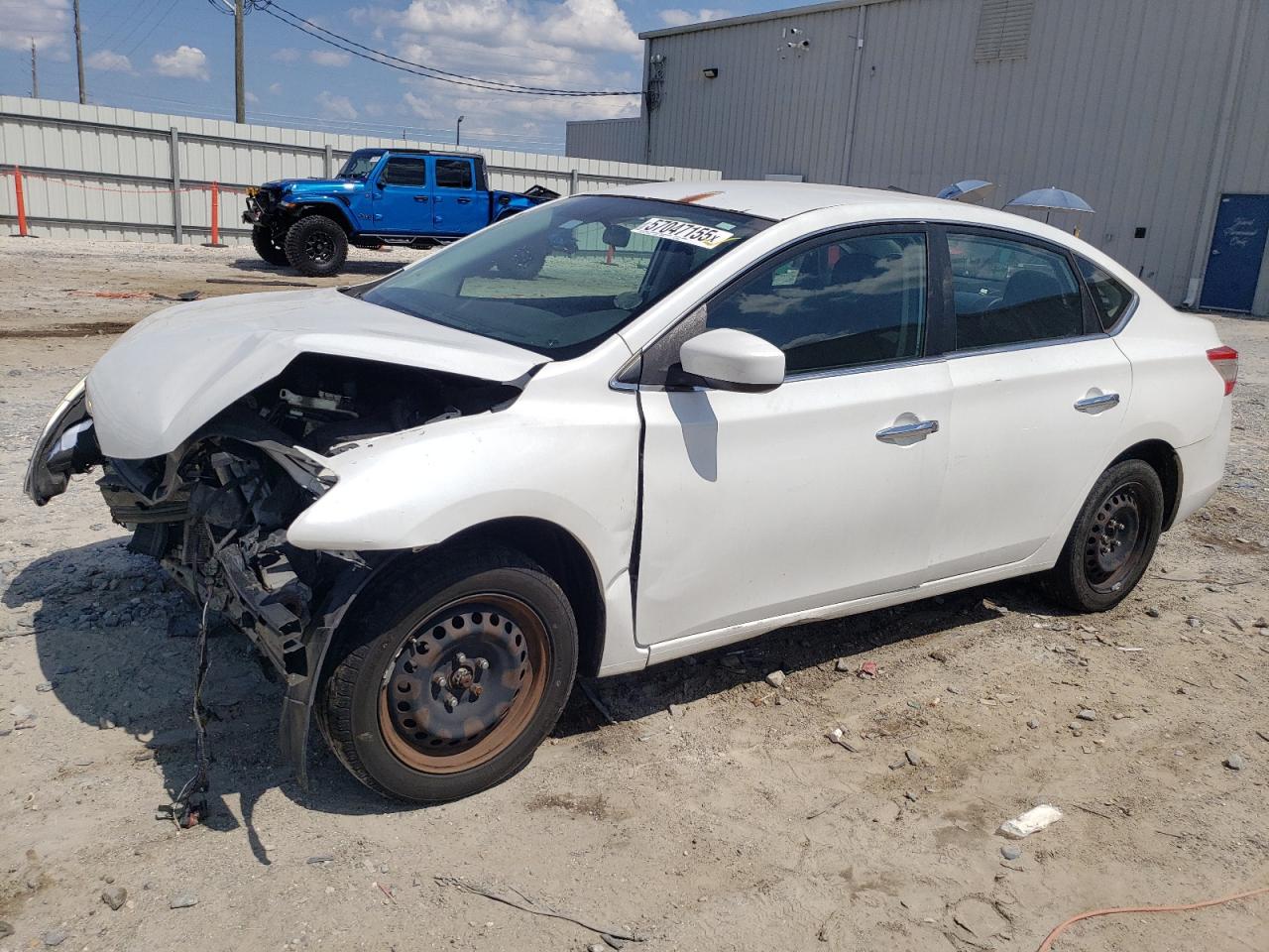 2014 Nissan Sentra S en Venta en Jacksonville, FL - Front End
