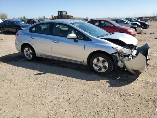  HONDA CIVIC 2014 Серебристый