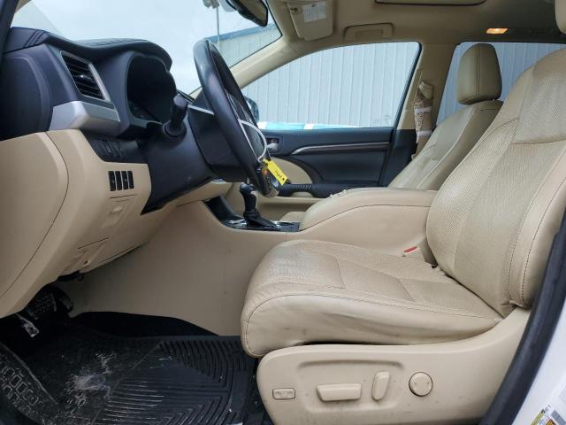  TOYOTA HIGHLANDER 2015 Biały