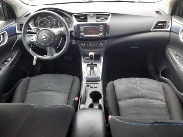  NISSAN SENTRA 2017 Czerwony