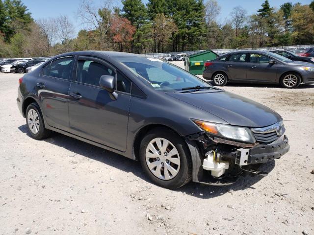  HONDA CIVIC 2012 Gray