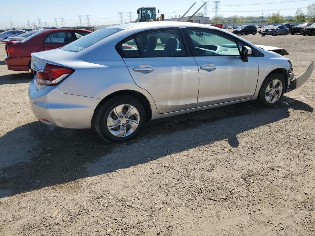  HONDA CIVIC 2014 Серебристый