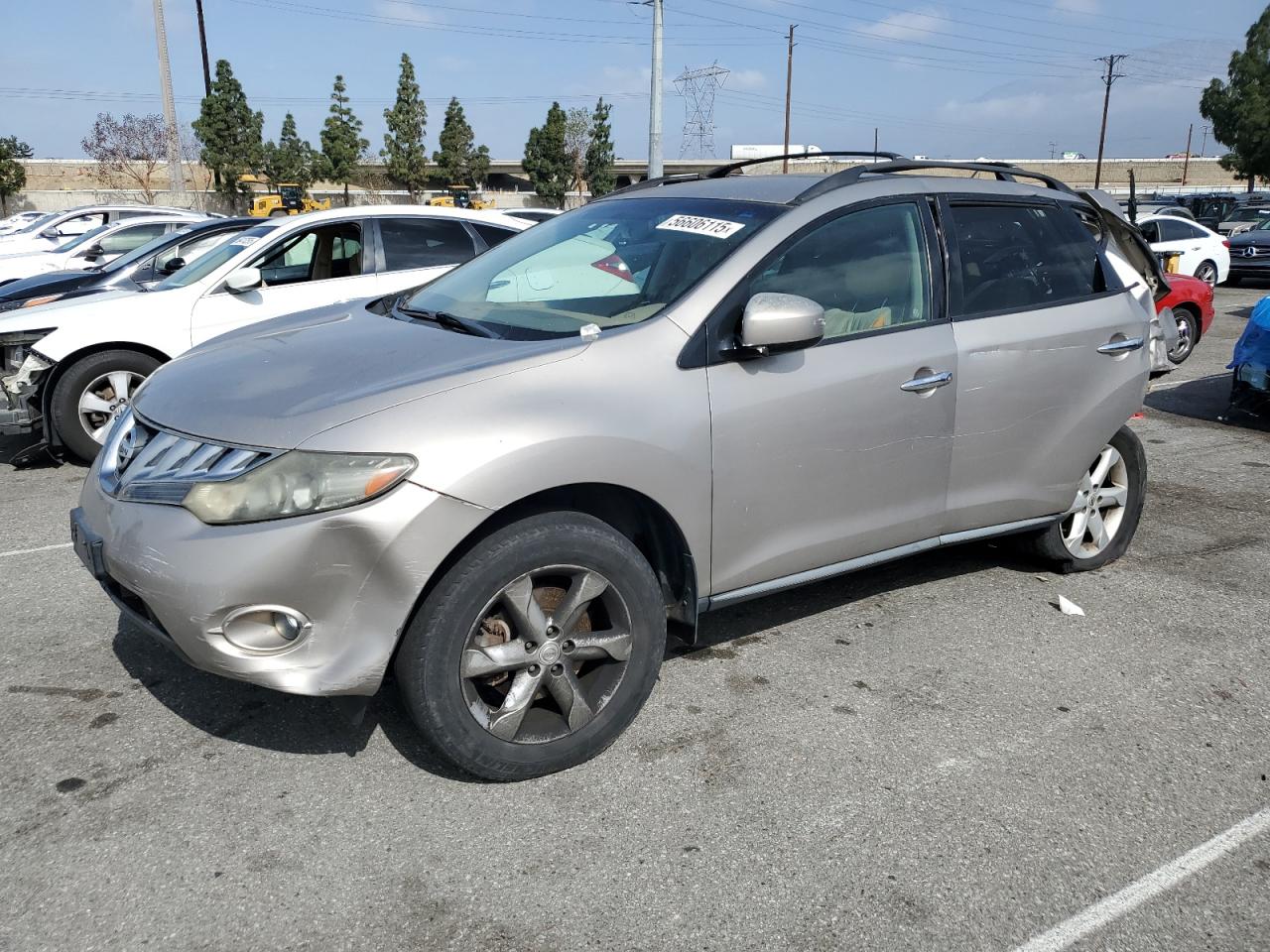 2009 Nissan Murano S en Venta en Rancho Cucamonga, CA - Rear End