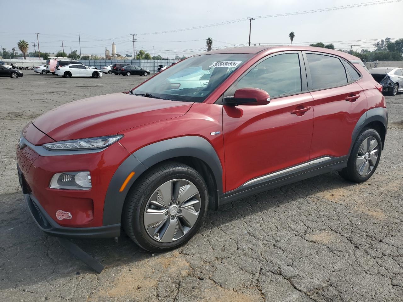 2020 Hyundai Kona Ultimate للبيع في Colton، CA - Rear End
