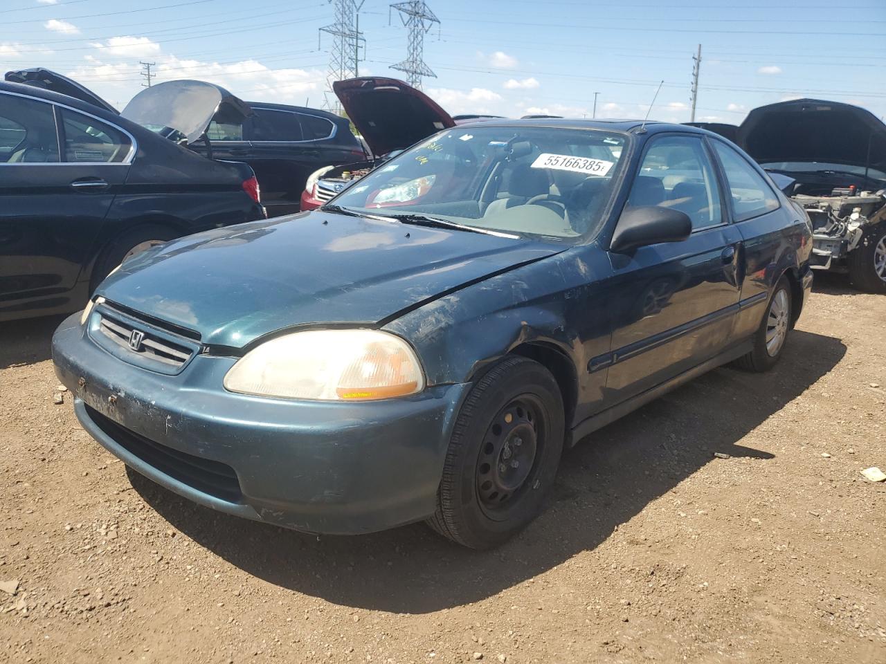 1998 Honda Civic Ex for Sale in Elgin, IL - Rear End