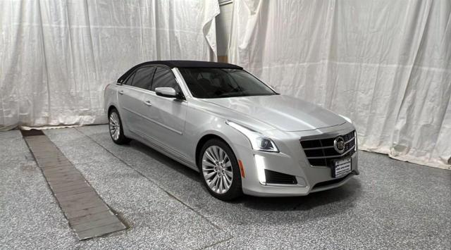 Sedans CADILLAC CTS 2014 Srebrny