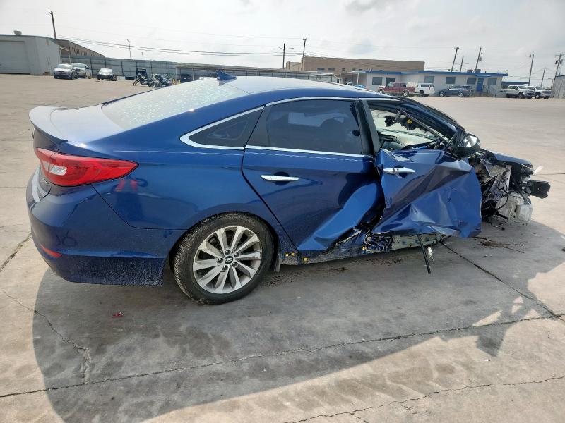  HYUNDAI SONATA 2017 Granatowy