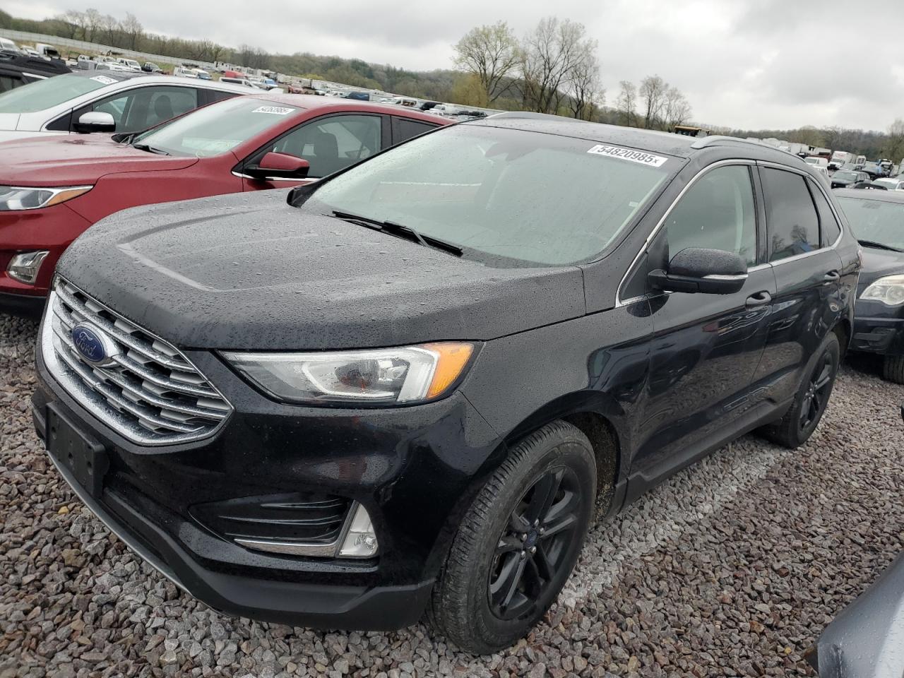 2020 Ford Edge Sel იყიდება Mcfarland-ში, WI - Hail