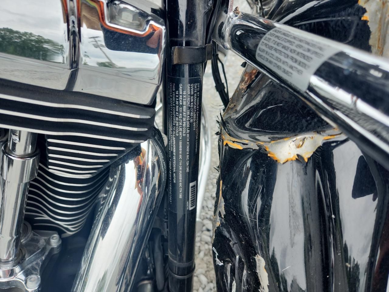 2014 Harley-Davidson Flstc Heritage Softail Classic VIN: 1HD1BWV12EB042263 Lot: 58368915