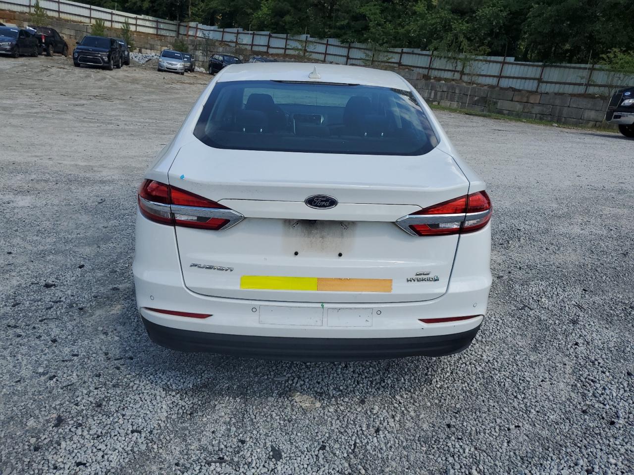 2019 Ford Fusion Se VIN: 3FA6P0LU6KR124822 Lot: 54024935