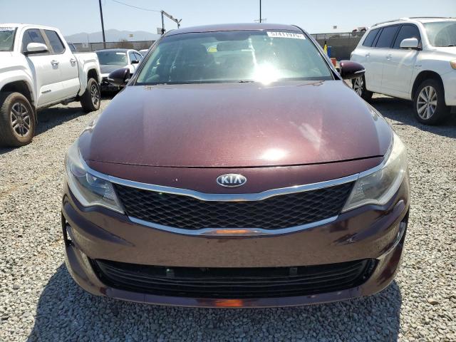 Sedans KIA OPTIMA 2016 Burgundy