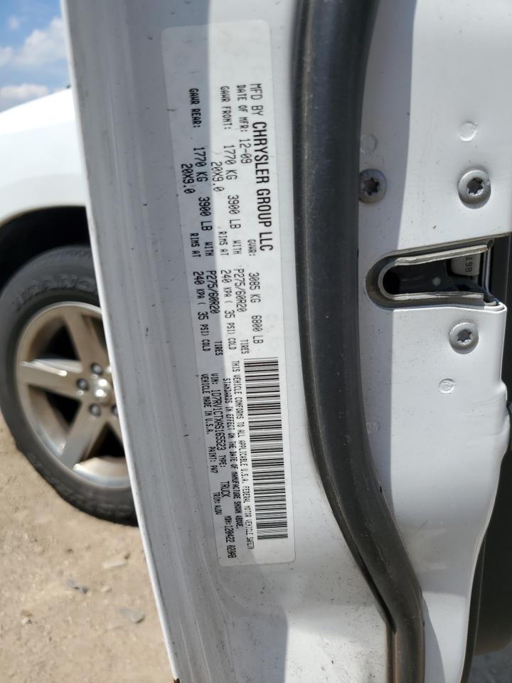 2010 Dodge Ram 1500 VIN: 1D7RV1CTXAS165523 Lot: 56001795