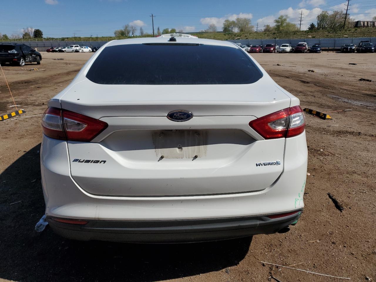 2016 Ford Fusion S Hybrid VIN: 3FA6P0UU8GR404618 Lot: 56246295