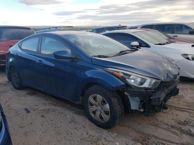  HYUNDAI ELANTRA 2016 Синий