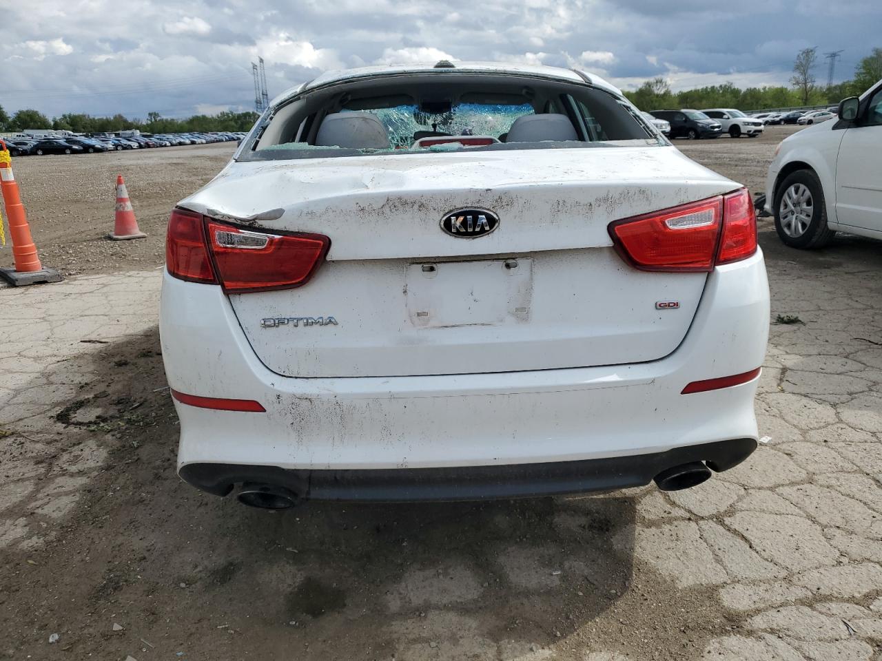 2014 Kia Optima Lx VIN: 5XXGM4A71EG341578 Lot: 55217865