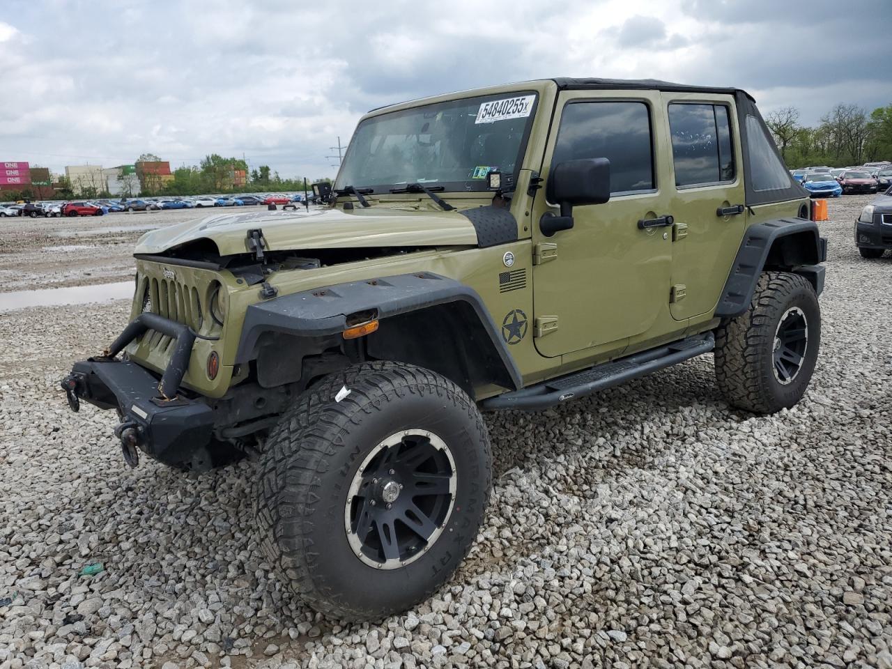 2013 Jeep Wrangler Unlimited Sport за продажба в Columbus, OH - Front End