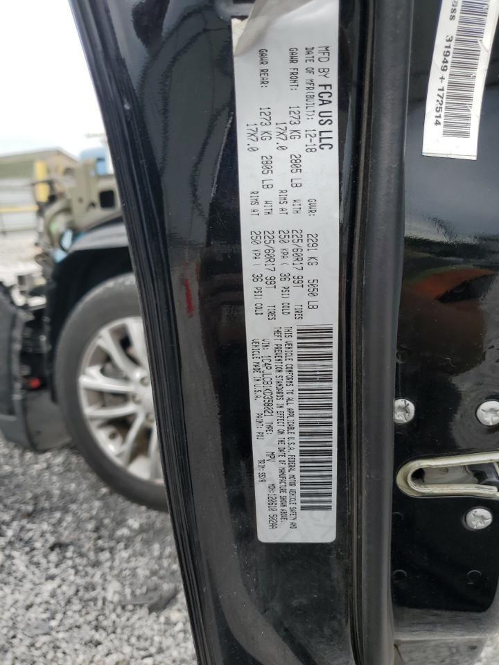 2019 Jeep Cherokee Latitude VIN: 1C4PJLCB1KD358021 Lot: 57343395