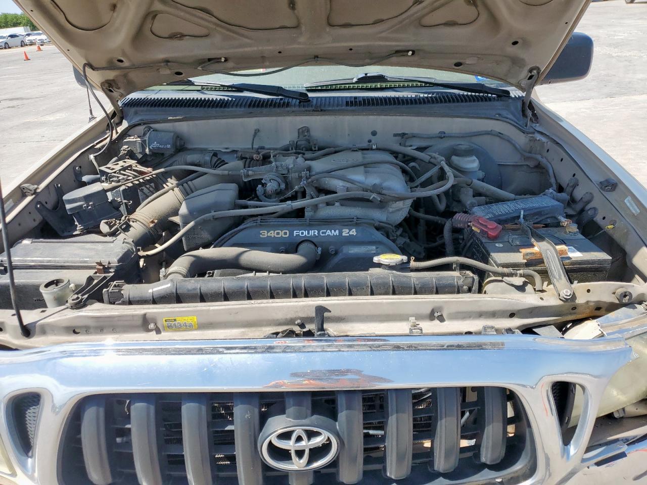 2002 Toyota Tacoma Double Cab VIN: 5TEHN72N92Z135809 Lot: 57075075