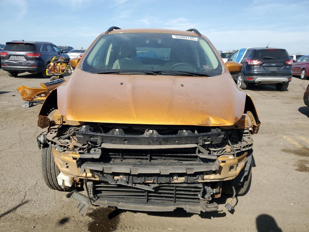2016 Ford Escape Se VIN: 1FMCU9GX4GUB63399 Lot: 55469135