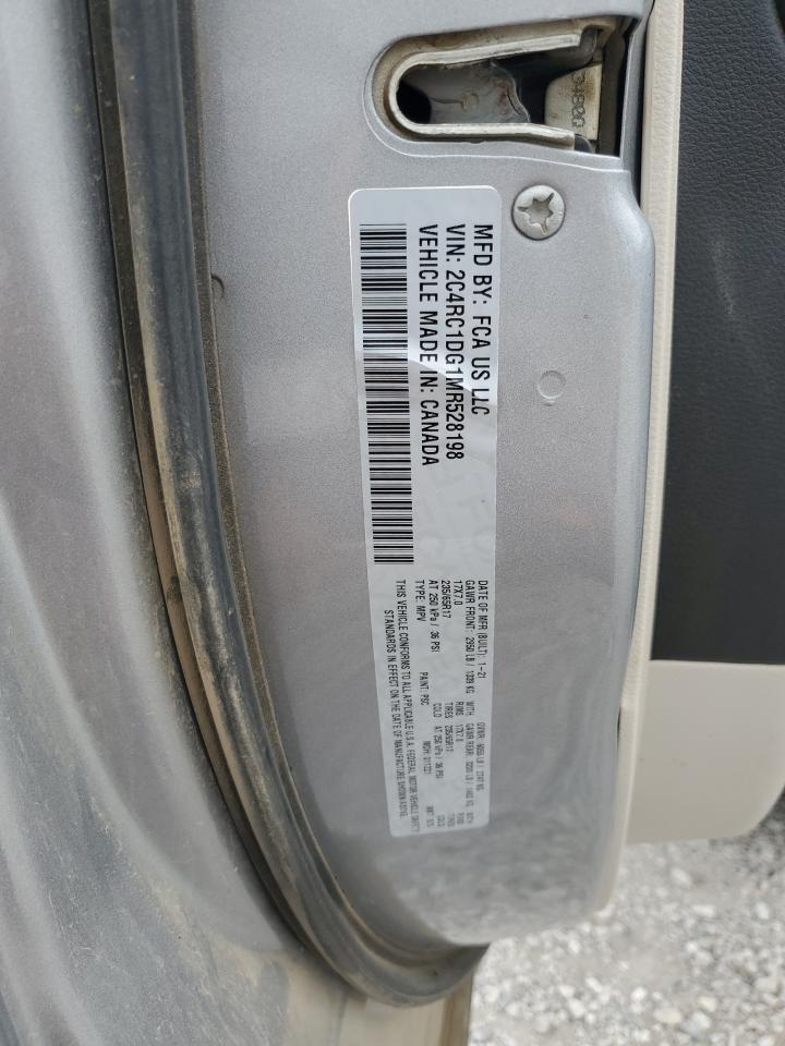 2021 Chrysler Voyager Lxi VIN: 2C4RC1DG1MR528198 Lot: 57163775