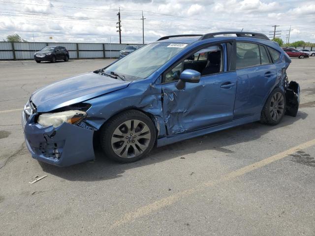  SUBARU IMPREZA 2015 Blue