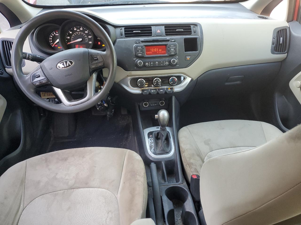 2013 Kia Rio Lx VIN: KNADM5A32D6247838 Lot: 55763925