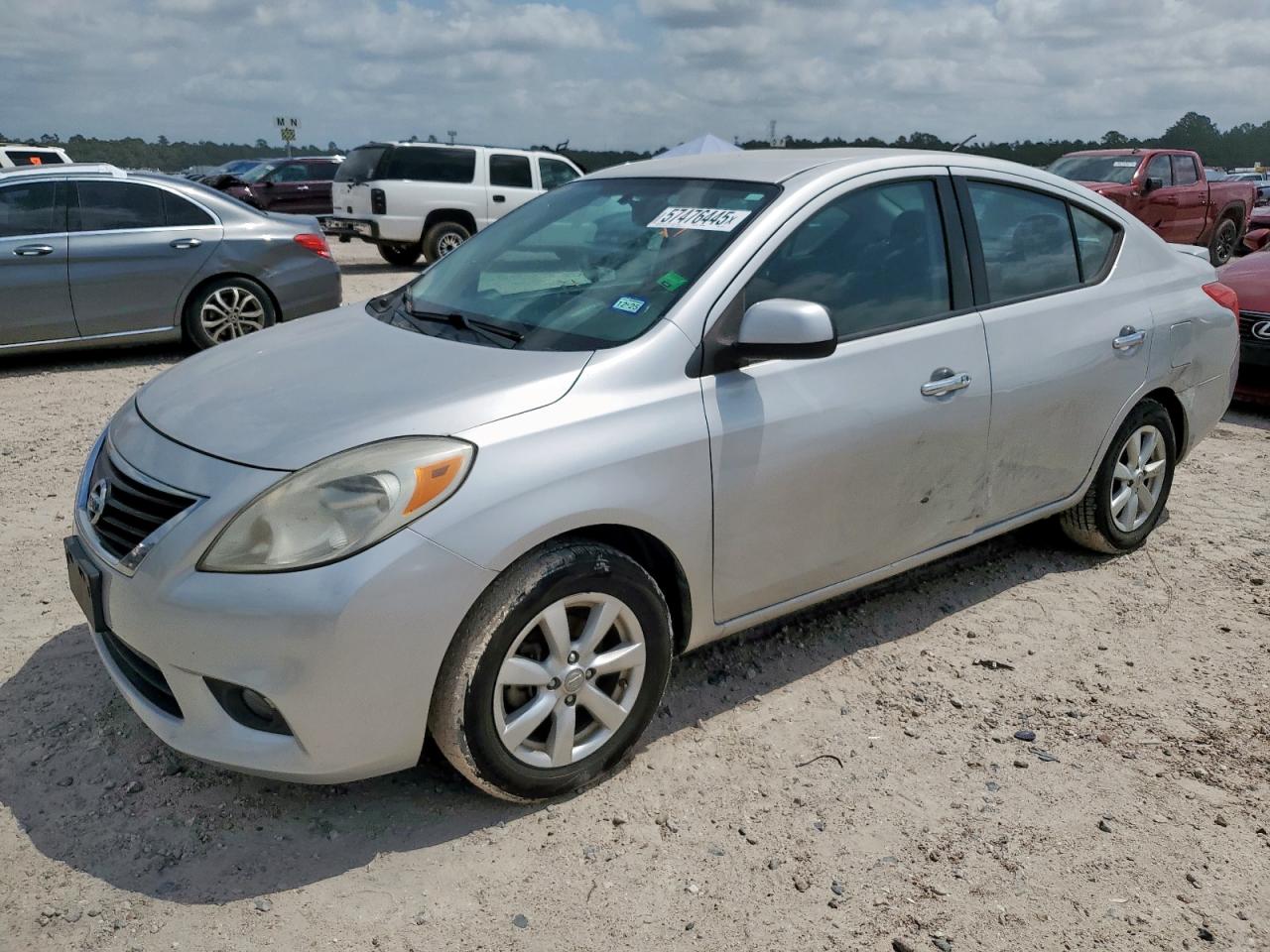 2013 Nissan Versa S იყიდება Houston-ში, TX - Side