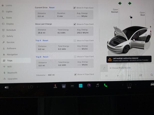 2025 TESL MODEL 3 LO