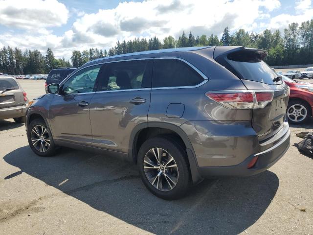  TOYOTA HIGHLANDER 2016 Серый
