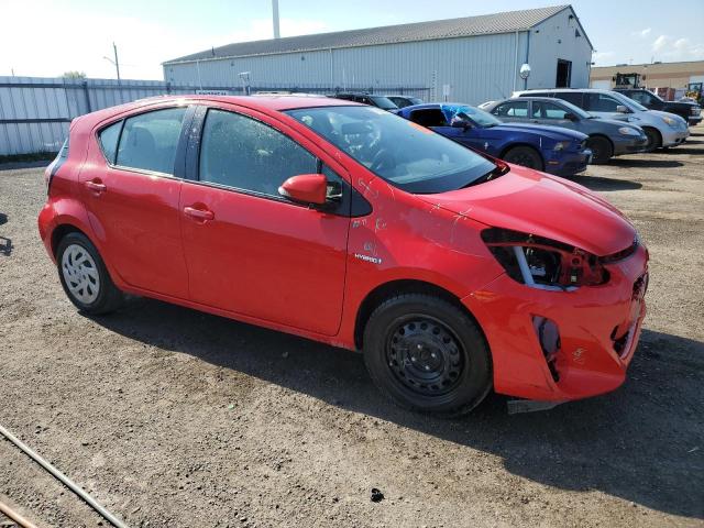  TOYOTA PRIUS 2016 Red