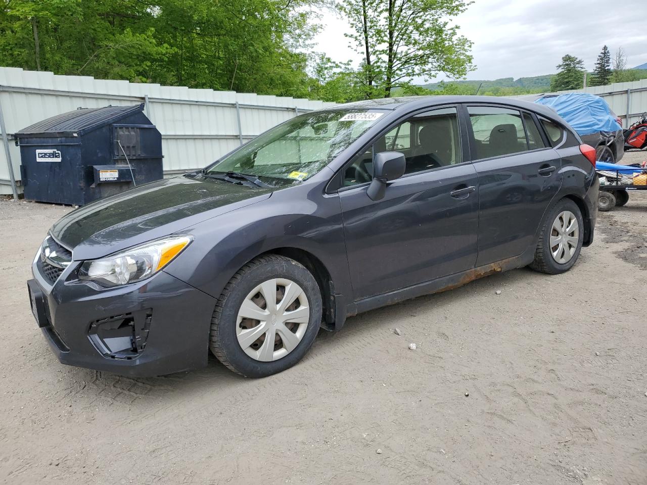 2014 Subaru Impreza zu verkaufen in Center Rutland, VT - Mechanical