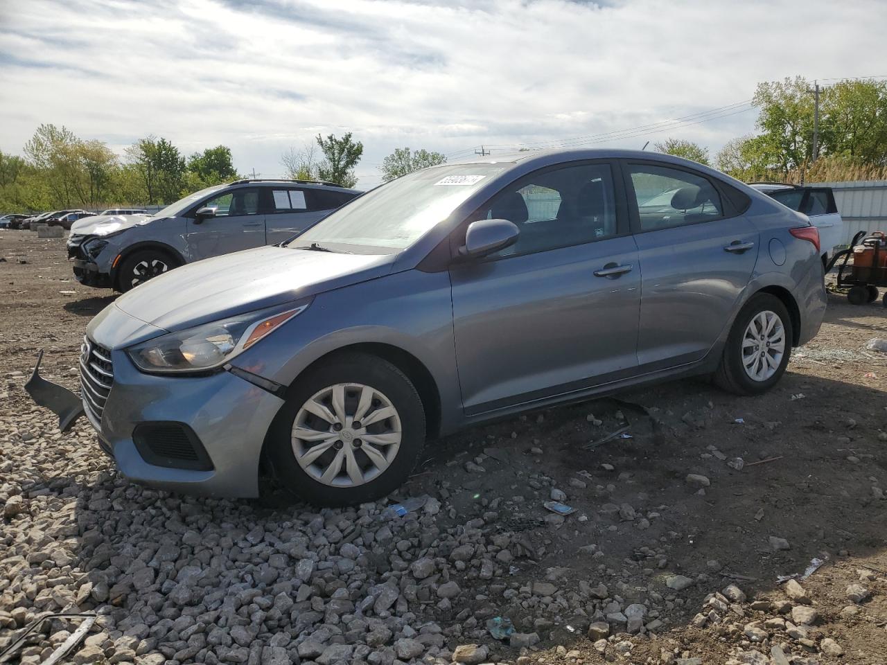 2020 Hyundai Accent Se იყიდება Chicago Heights-ში, IL - Front End