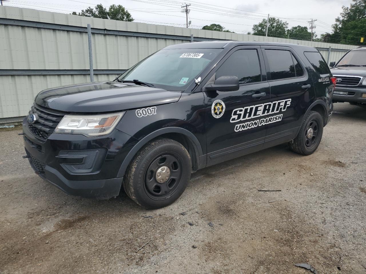 2018 Ford Explorer Police Interceptor للبيع في Shreveport، LA - Rear End