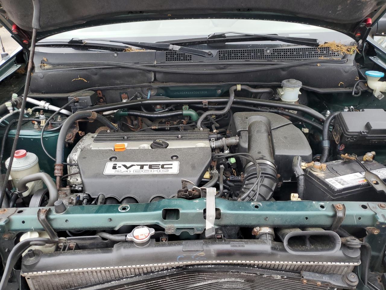 2004 Honda Cr-V Lx VIN: JHLRD684X4C007308 Lot: 56924225