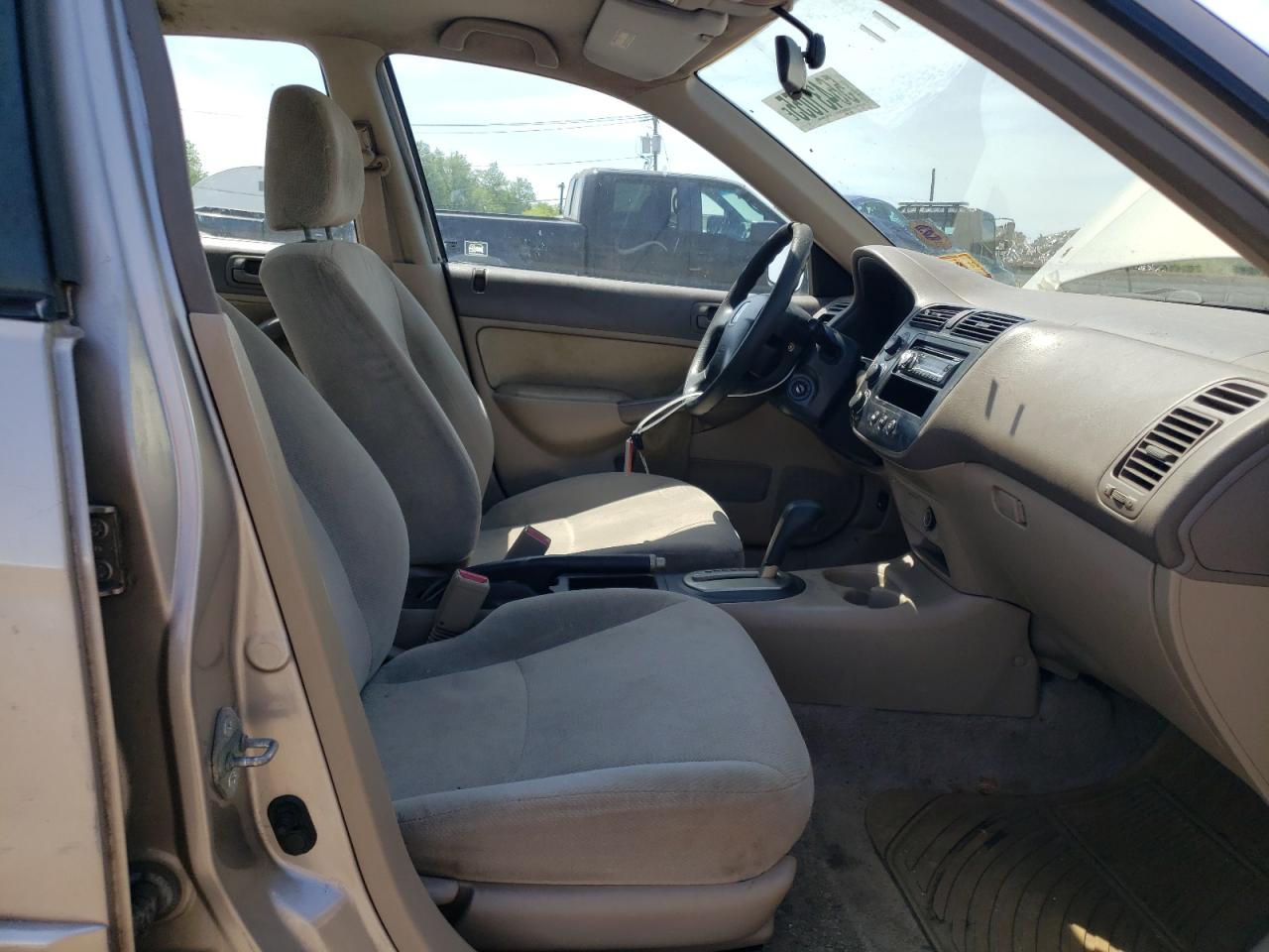 2001 Honda Civic Lx VIN: 2HGES16571H589118 Lot: 56431055