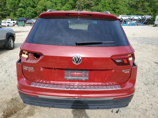  VOLKSWAGEN TIGUAN 2020 Красный